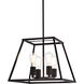 Declan 4 Light 16 inch Black Pendant Ceiling Light