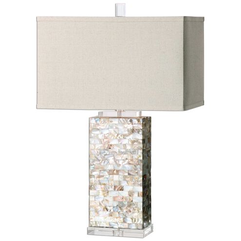 Aden 29 inch 150 watt Shell Lamp Portable Light