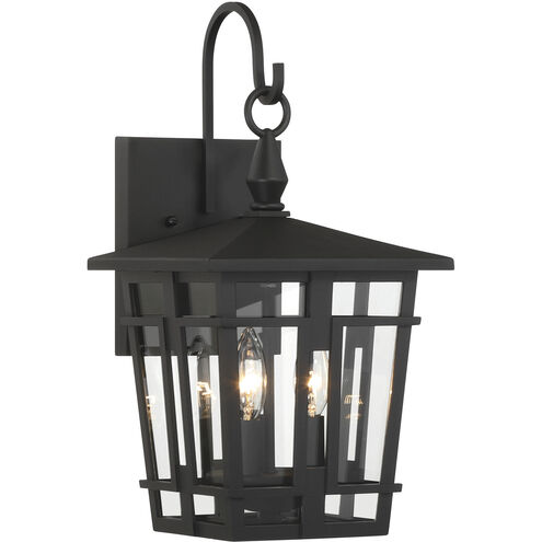Fieldstone 3 Light 17.75 inch Sand Coal Outdoor Wall Sconce
