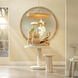 Bourbon White Wash Bistro Table, Inline