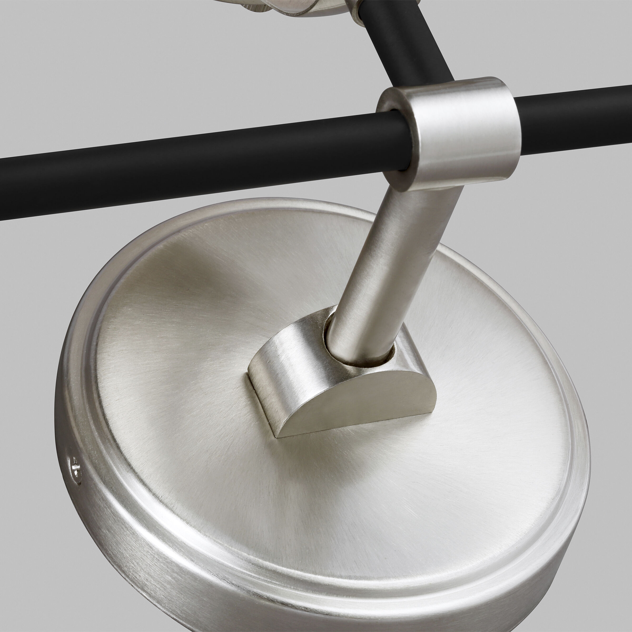 Ian K. Fowler Cafe Wall Bath Fixture Wall Light in Brushed Nickel