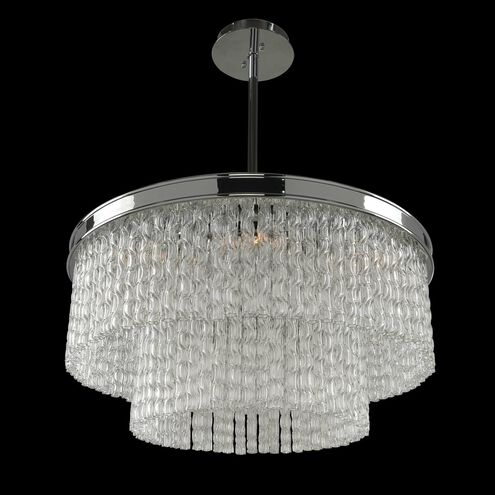 Savena 8 Light 25 inch Chrome Pendant Ceiling Light