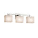 Clouds LED 23.5 inch Polished Chrome Vanity Light Wall Light in 2100 Lm LED, Rectangle