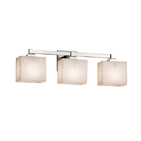 Clouds LED 23.5 inch Polished Chrome Vanity Light Wall Light in 2100 Lm LED, Rectangle