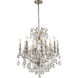 Canada 13 Light 29.5 inch Pewter Chandelier Ceiling Light, Pewter Frame