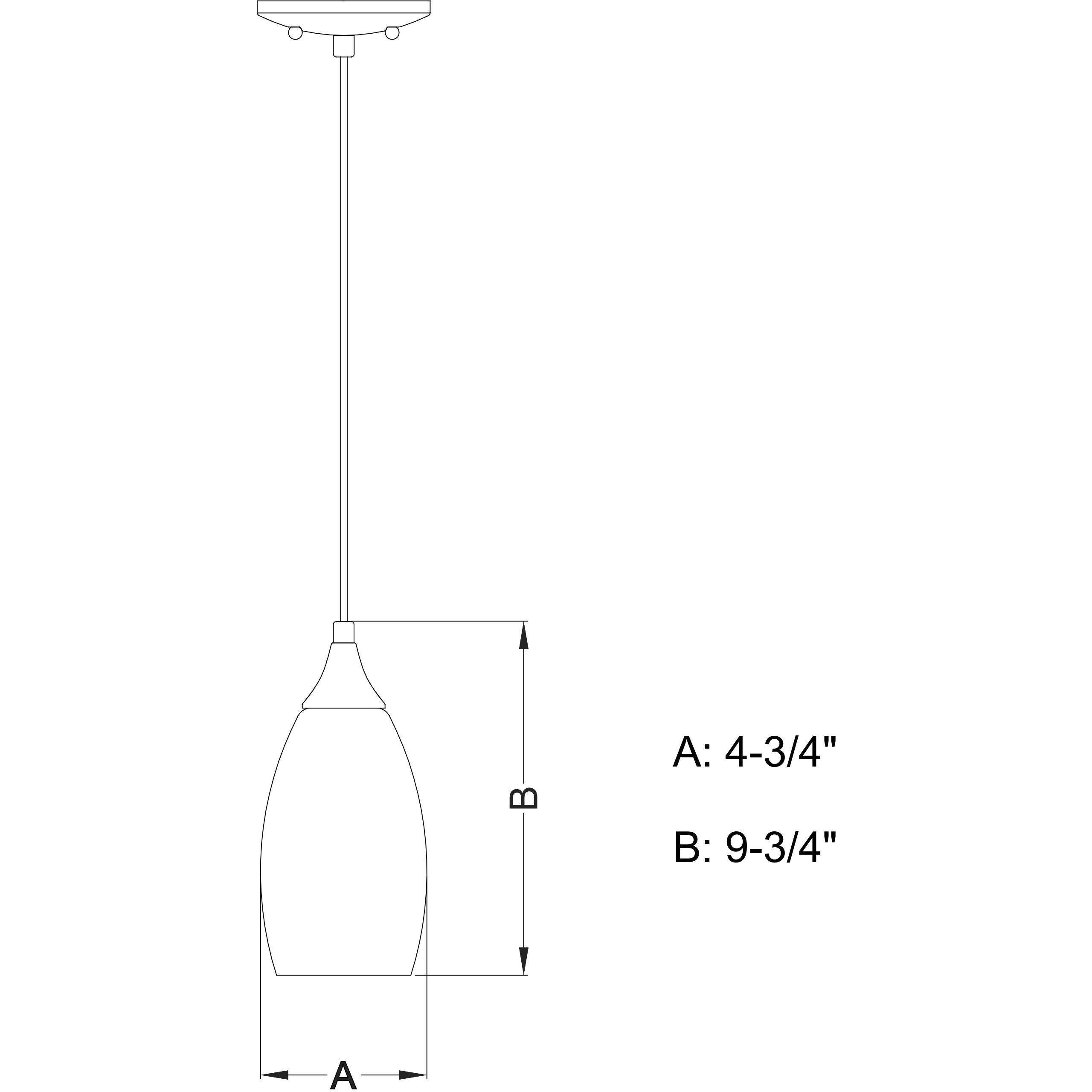Milano LED 4.75 inch Oil Rubbed Bronze Mini Pendant Ceiling Light