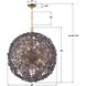 Esme 12 Light 28 inch Aged Brass Chandelier Ceiling Light