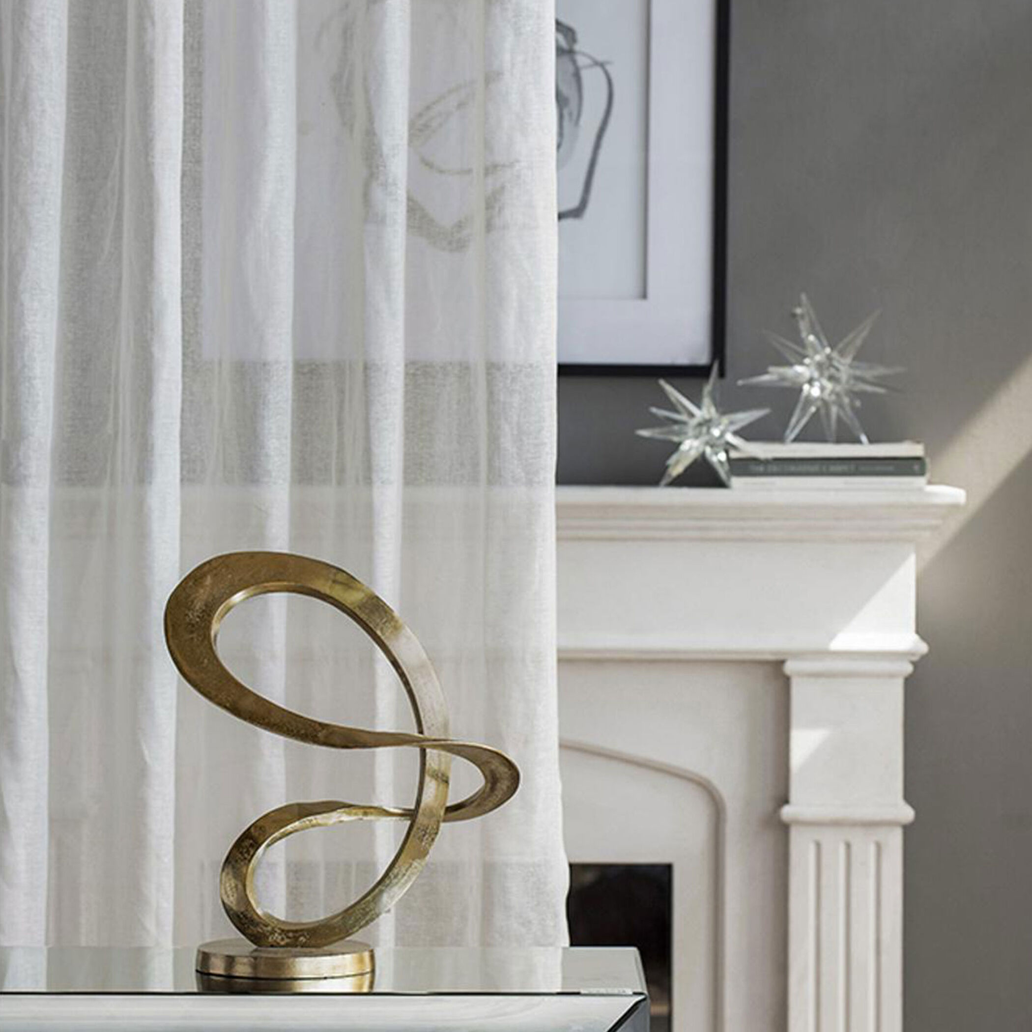 Glam Karsta Star Clear Table Décor