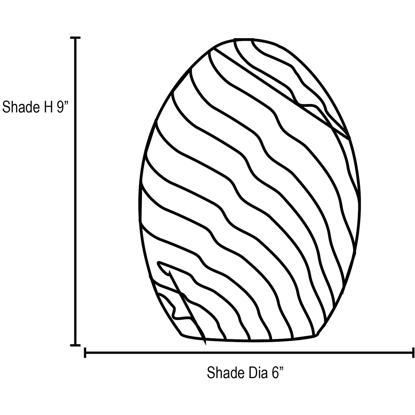 FireBird 6 inch Pendant Ceiling Light in White Firebird