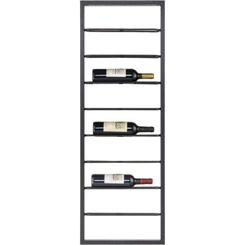 Wavertree Black Wine Rack, Horizontal