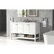 Theo 54 X 34 inch White Bathroom Vanity Cabinet