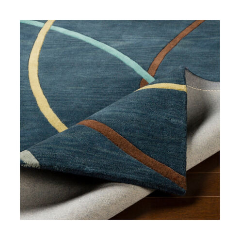 Forum 180 X 144 inch Navy/Burnt Orange/Dark Red/Olive/Dark Brown/Teal Rugs, Rectangle