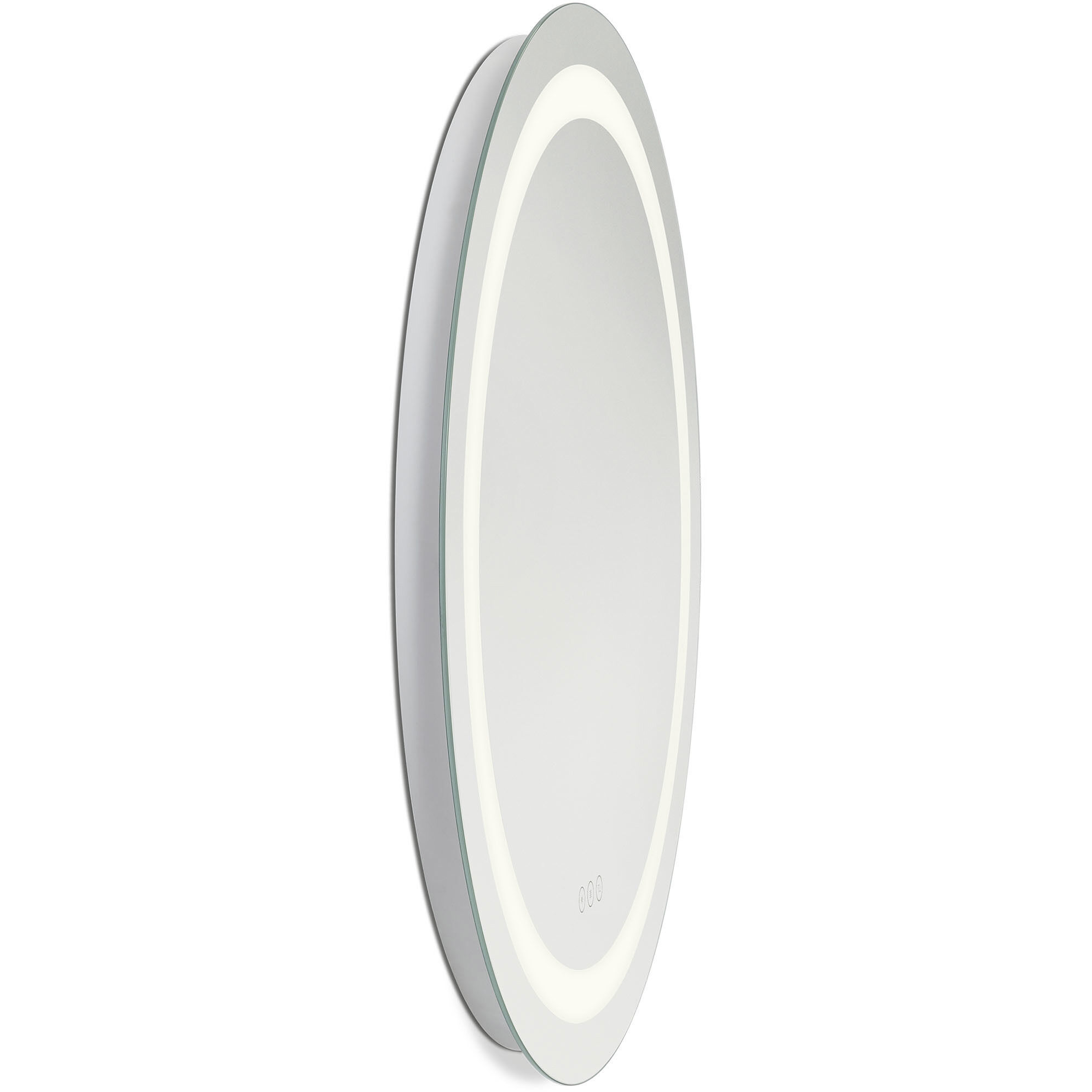 Mera 30 X 30 inch Might Bright White LED Wall Mirror