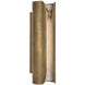 Anne-Marie Barton Armise Sconce Wall Light in Mottled Brass
