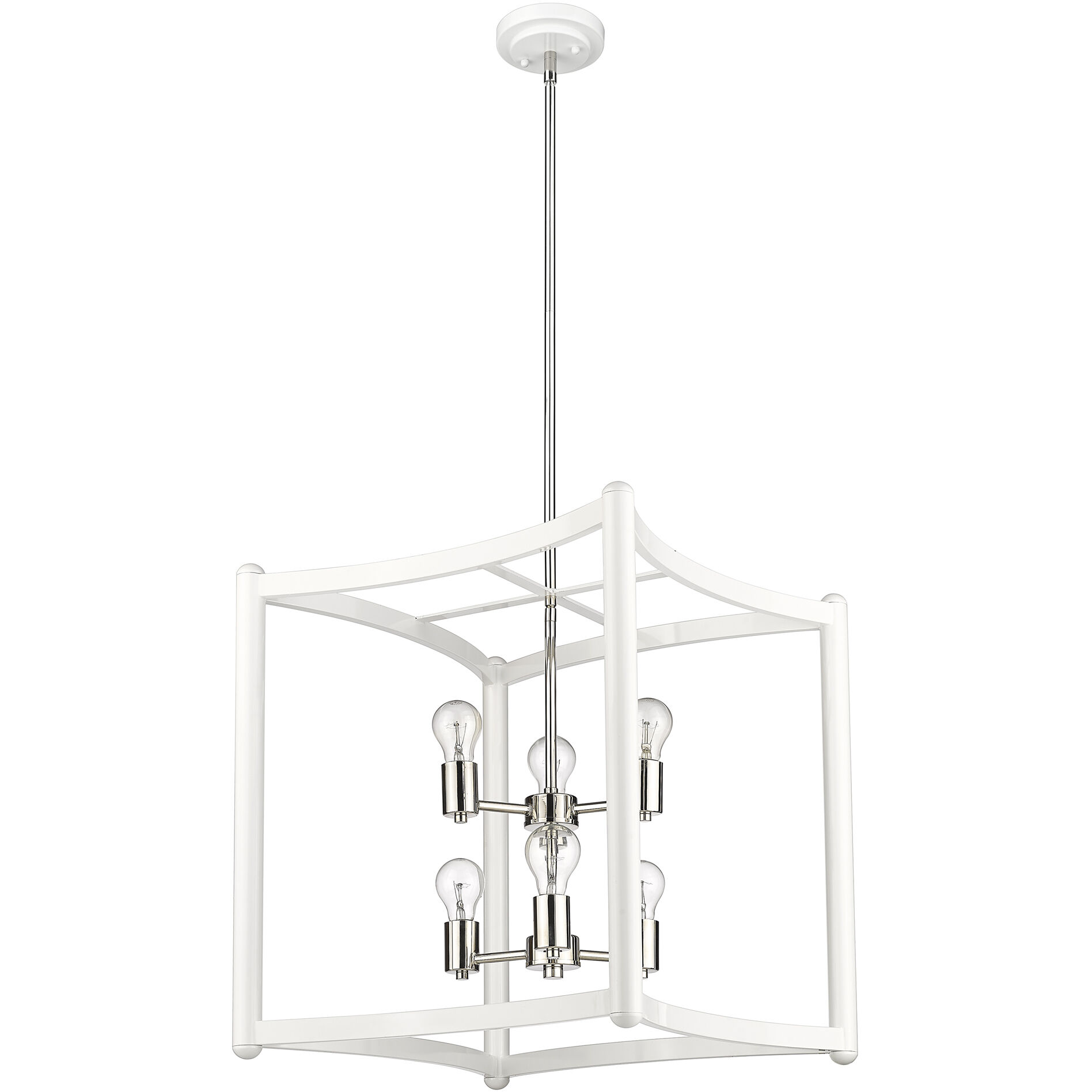 White cluster pendant light online