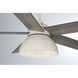 Modern Farmhouse 52 inch Distressed White with Distressed White/Birchwood Blades Ceiling Fan