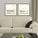 Slate Horizon Beige and Black and Neutral and White Framed Art