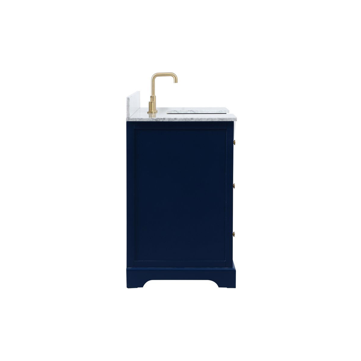 Franklin 48 X 22 X 35 inch Blue Bathroom Vanity Cabinet