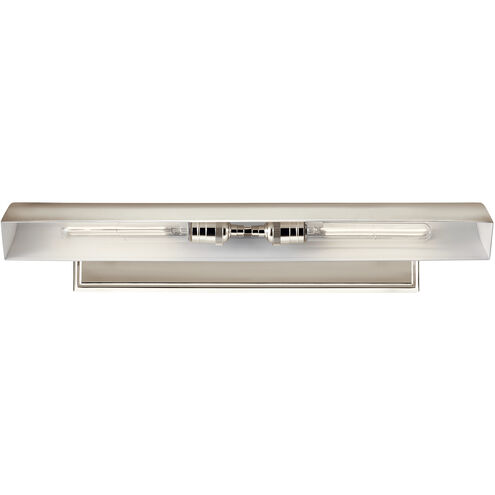 Carston 26 watt 24.25 inch Polished Nickel Picture Light Wall Light