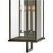 Estate Series Weymouth 4 Light 45.5 inch Oil Rubbed Bronze Outdoor Wall Mount