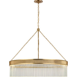 Marie Flanigan Menil LED 34.25 inch Soft Brass Chandelier Ceiling Light, Large