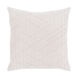 Regan 22 X 22 inch Beige/Metallic - Silver Pillow Kit, Square