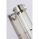Chapman & Myers Gracie LED 4.75 inch Polished Nickel Linear Sconce Wall Light