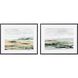 Landscapes Collection Green Framed Art