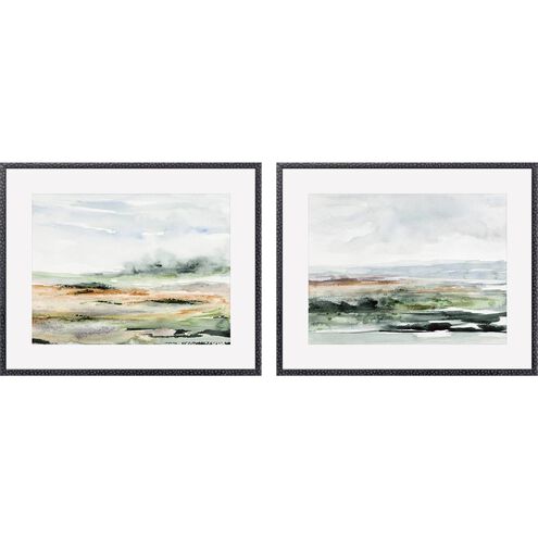 Landscapes Collection Green Framed Art