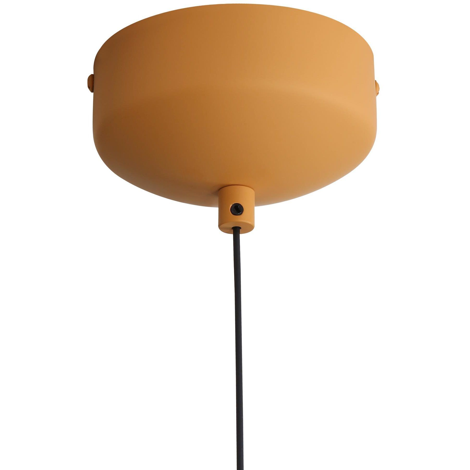 Faroe Pendant Ceiling Light in Earth Yellow/Grey