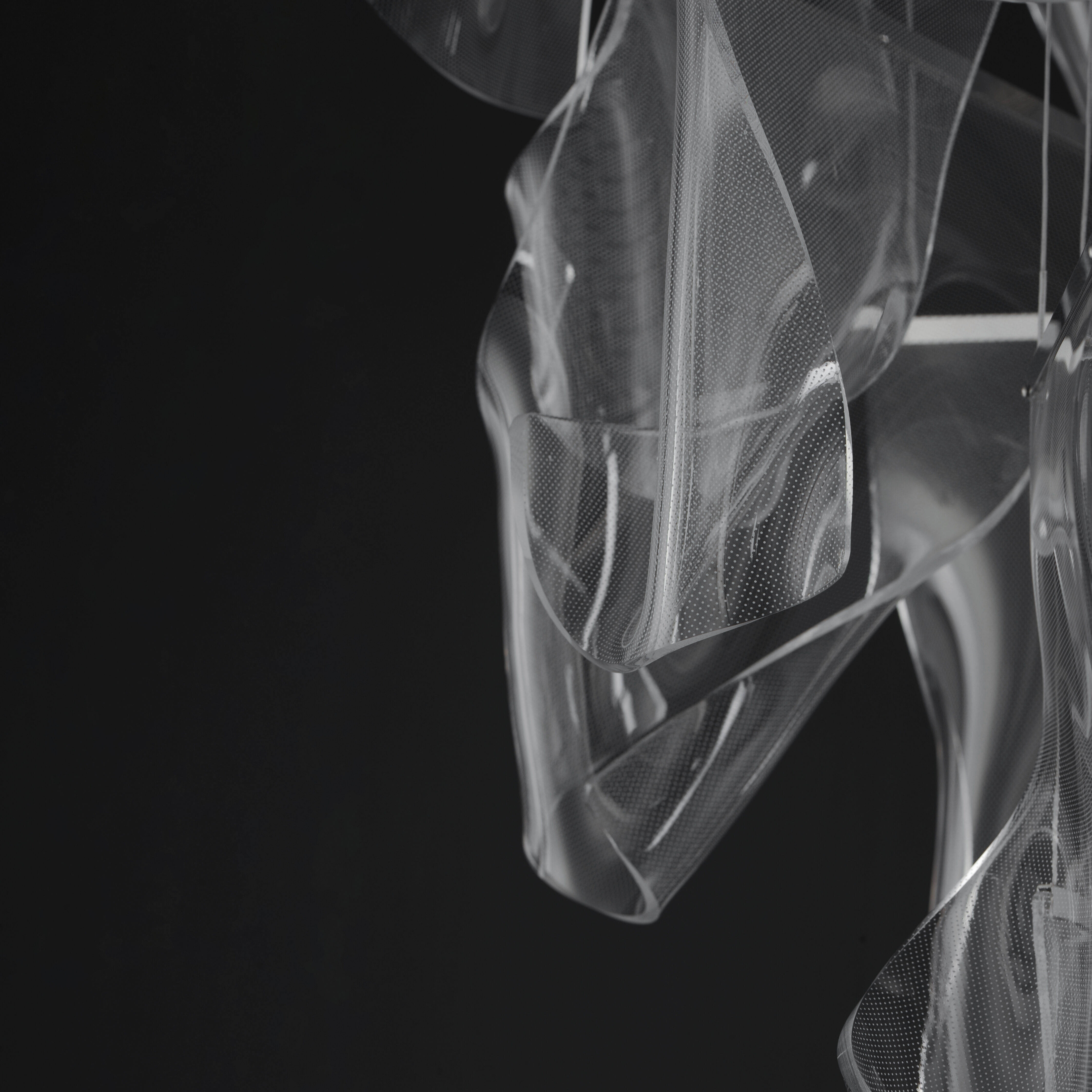 Rinkle LED 21.5 inch Brushed Gunmetal Multi-Light Pendant Ceiling Light