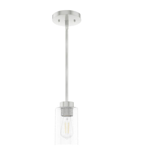 Hartland 1 Light 4 inch Brushed Nickel Mini Pendant Ceiling Light