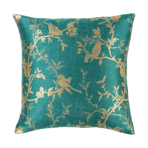 Highgate 18 X 18 inch Teal Pillow Kit, Square