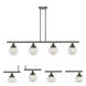 Ballston Beacon LED 48 inch Oil Rubbed Bronze Island Light Ceiling Light in Clear Glass, Ballston