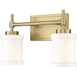 Cadoc 2 Light 15.00 inch Bathroom Vanity Light
