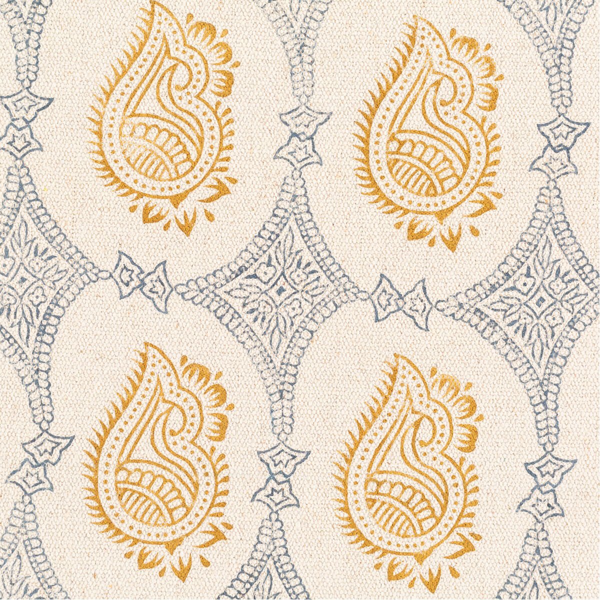 Magdalena 18 X 18 inch Beige/Mustard/Navy/Peach Pillow Kit, Square