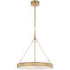 Marie Flanigan Matthew LED 24 inch Soft Brass Chandelier Ceiling Light