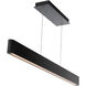 Volo LED 1.5 inch Black Pendant Ceiling Light, dweLED