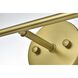 Collier 2 Light 19 inch Satin Gold Bath Sconce Wall Light