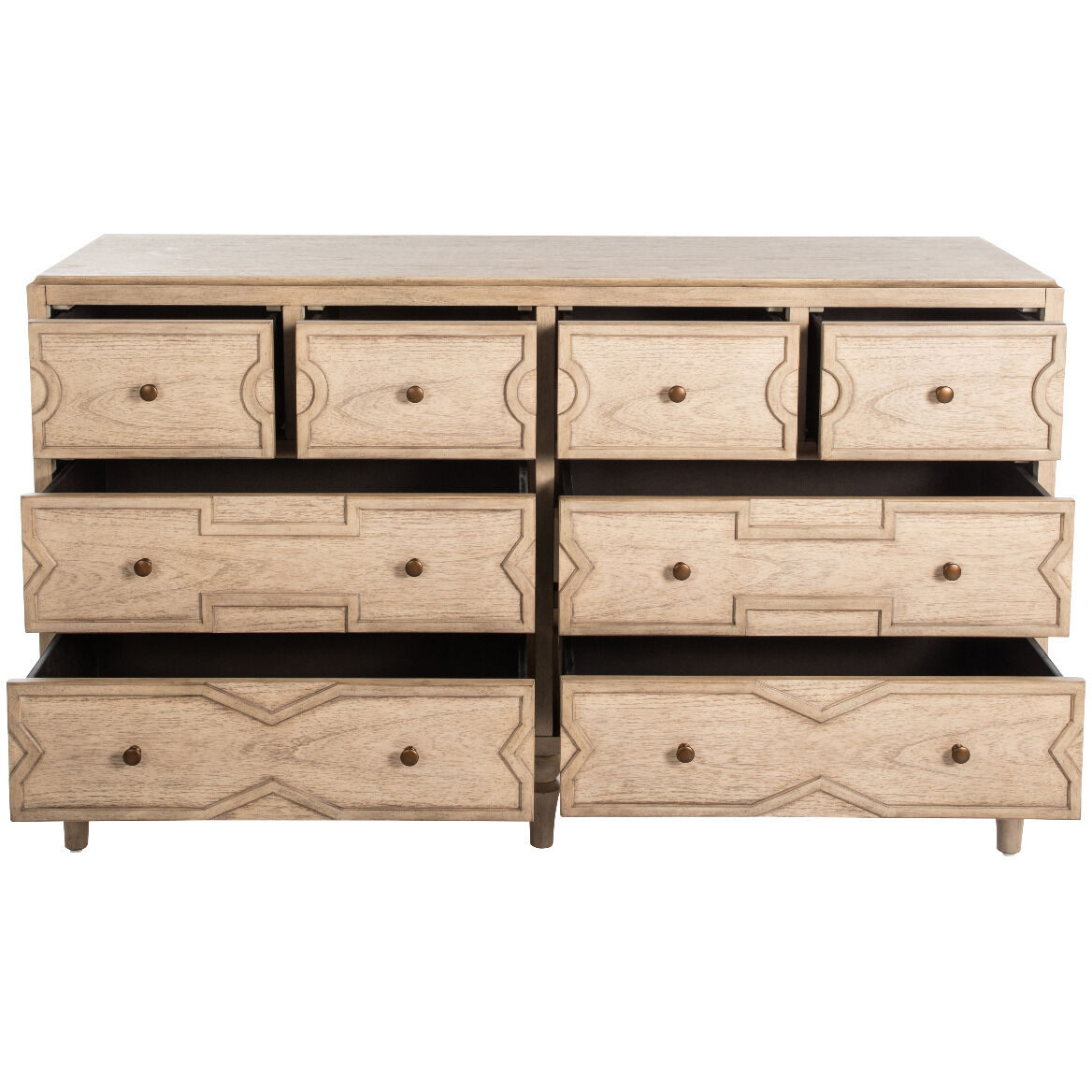 Everest Antique Bronze / Blonde Natural Dresser