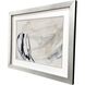 Indigo Markings Blue and Beige and Gray Framed Art, Propac