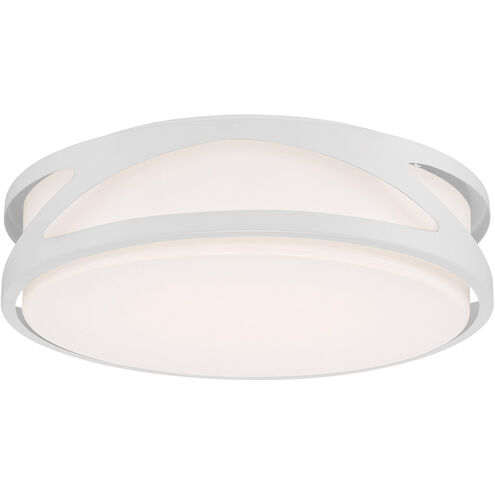 Lucia LED 13.75 inch White Flush Mount Ceiling Light