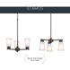 Stamos 3 Light Olde Bronze Chandelier Ceiling Light, Small, 1 Tier