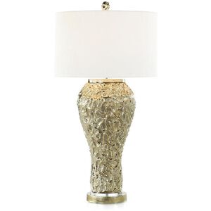 Champagne Swirls 35 inch Table Lamp Portable Light