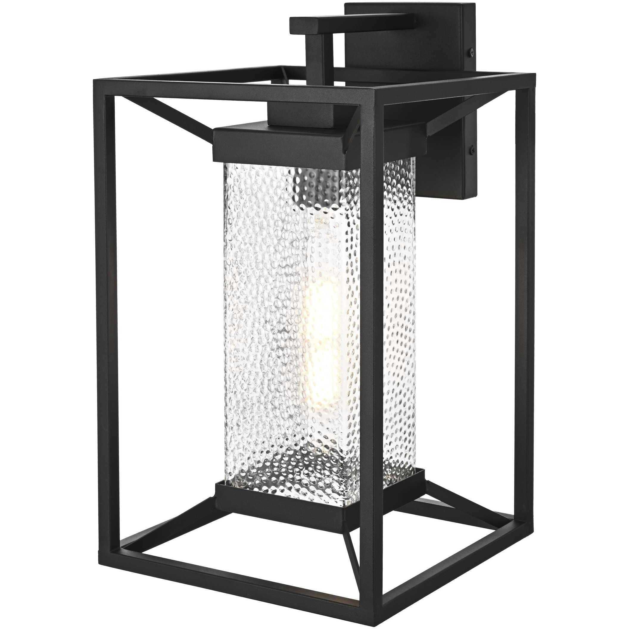 Willington 1 Light 17 inch Black Outdoor Wall Sconce