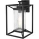 Willington 1 Light 17 inch Black Outdoor Wall Sconce