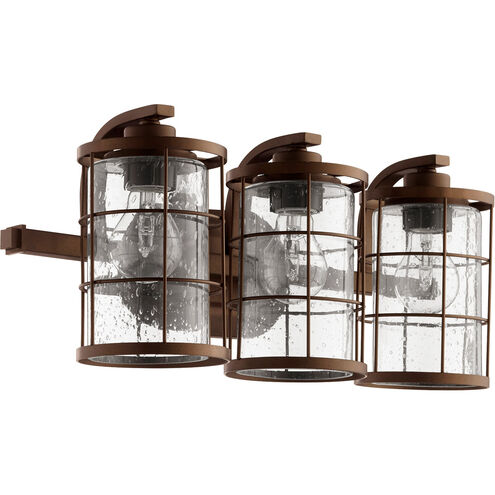 Ellis 3 Light 20 inch Oiled Bronze Vanity Light Wall Light