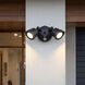 Stella LED 4.13 inch Matte Black Double Flood Light