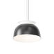 Belle Flare 1 Light 18 inch Satin Black Pendant Ceiling Light