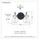Andrews 2 Light 14 inch Earth Black Bath Light Wall Light, Medium